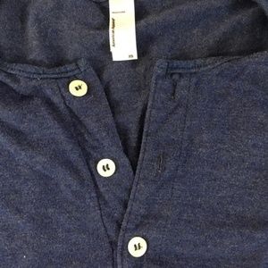 American Apparel Shirts - American Apparel Navy Short Sleeve Henley Tee American Apparel Shirts - American Apparel Navy Short Sleeve Henley Tee